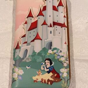 Fairytale Castle Wallet with Snow White Design